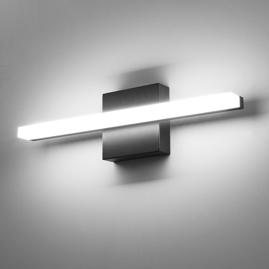 Modern LED Black Bathroom Vanity Light Fixture