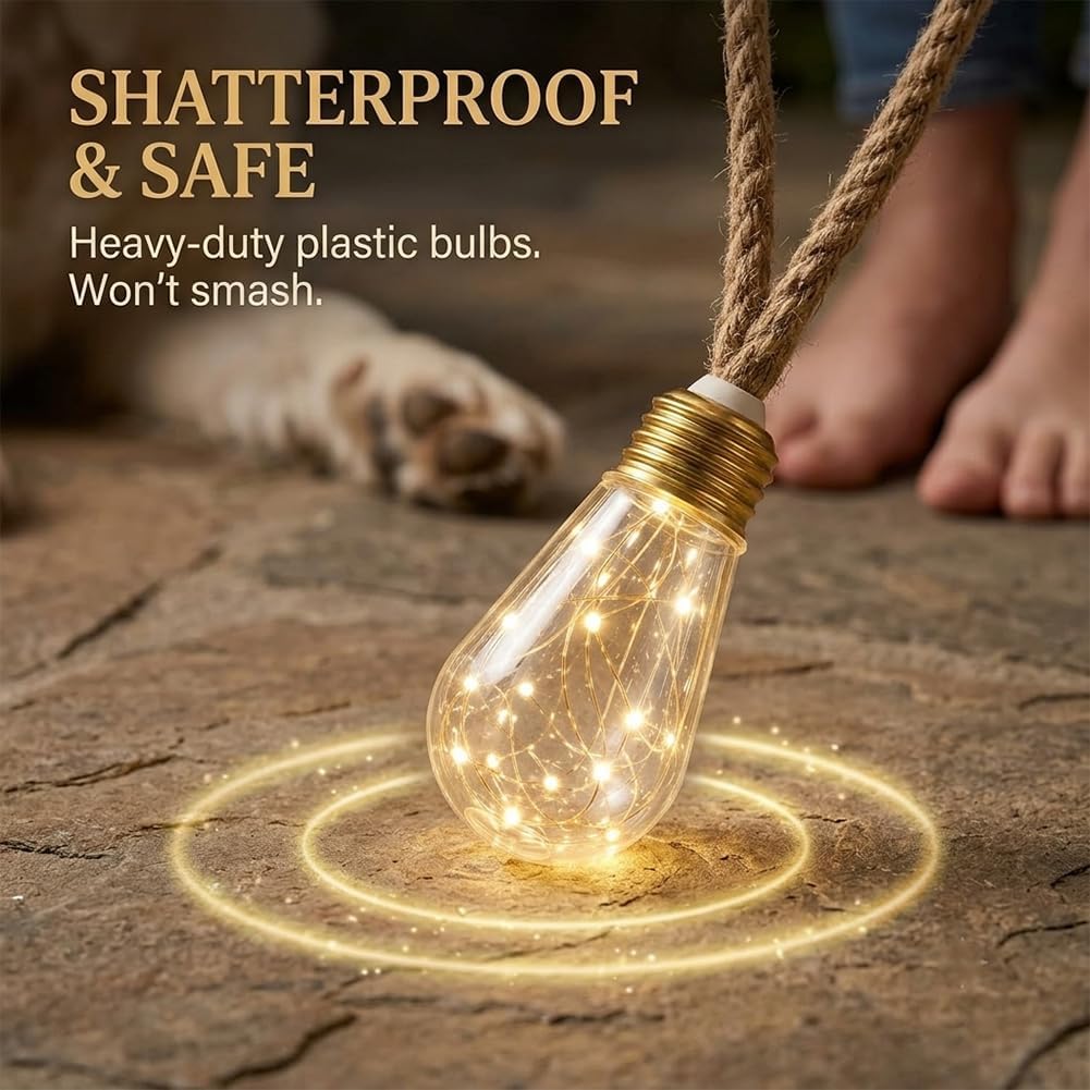 Solar Boho LED Fairy String Lights