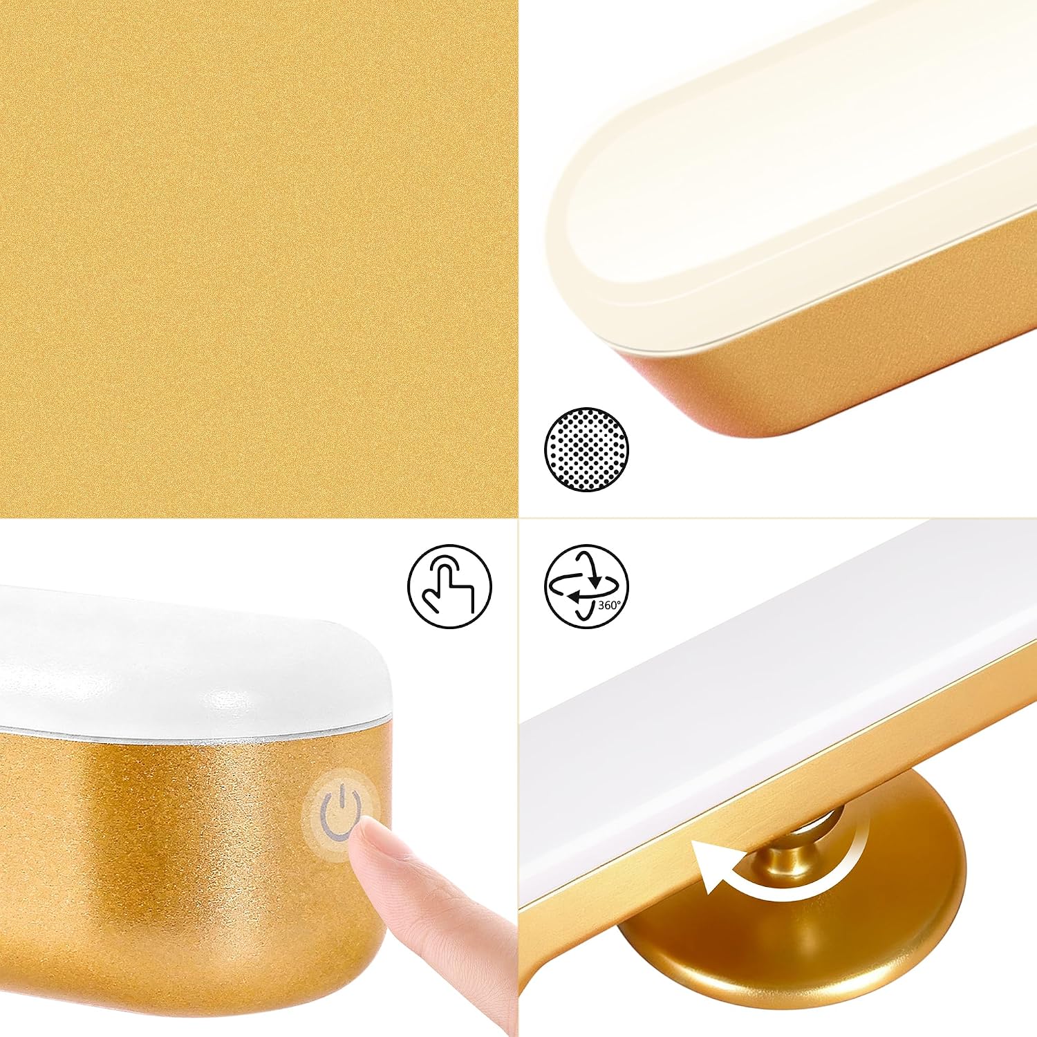 Rechargeable Wireless LED Vanity Mirror Lights