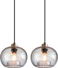 Rustic Marble‑Glass Kitchen Pendant Lights