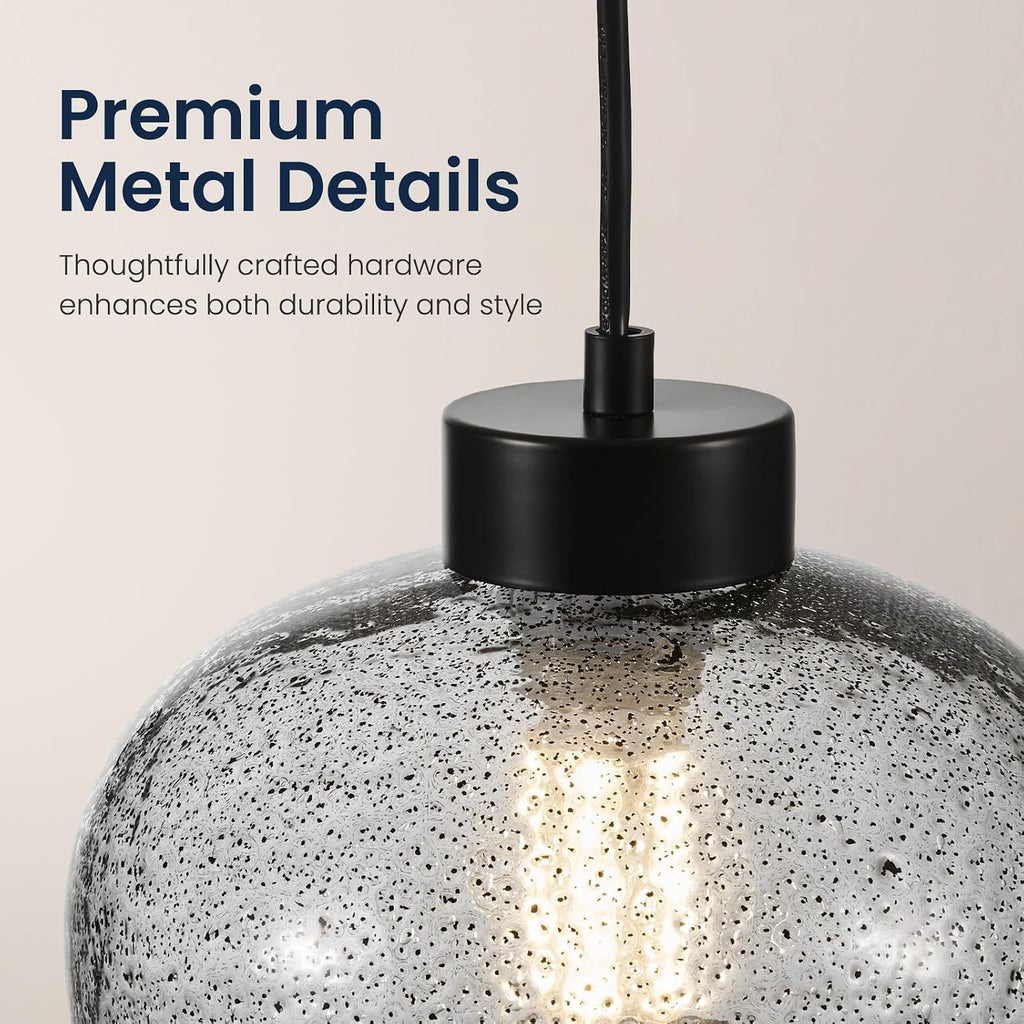 Modern Globe Glass Kitchen Pendant Light